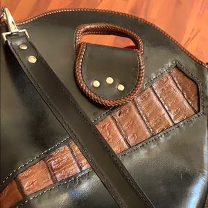 handcrafted leather bag